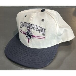 Vintage Smith & Wesson Hat Cap Snapback American Pro USA‎
